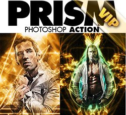 PS动作：Prism Photoshop Action